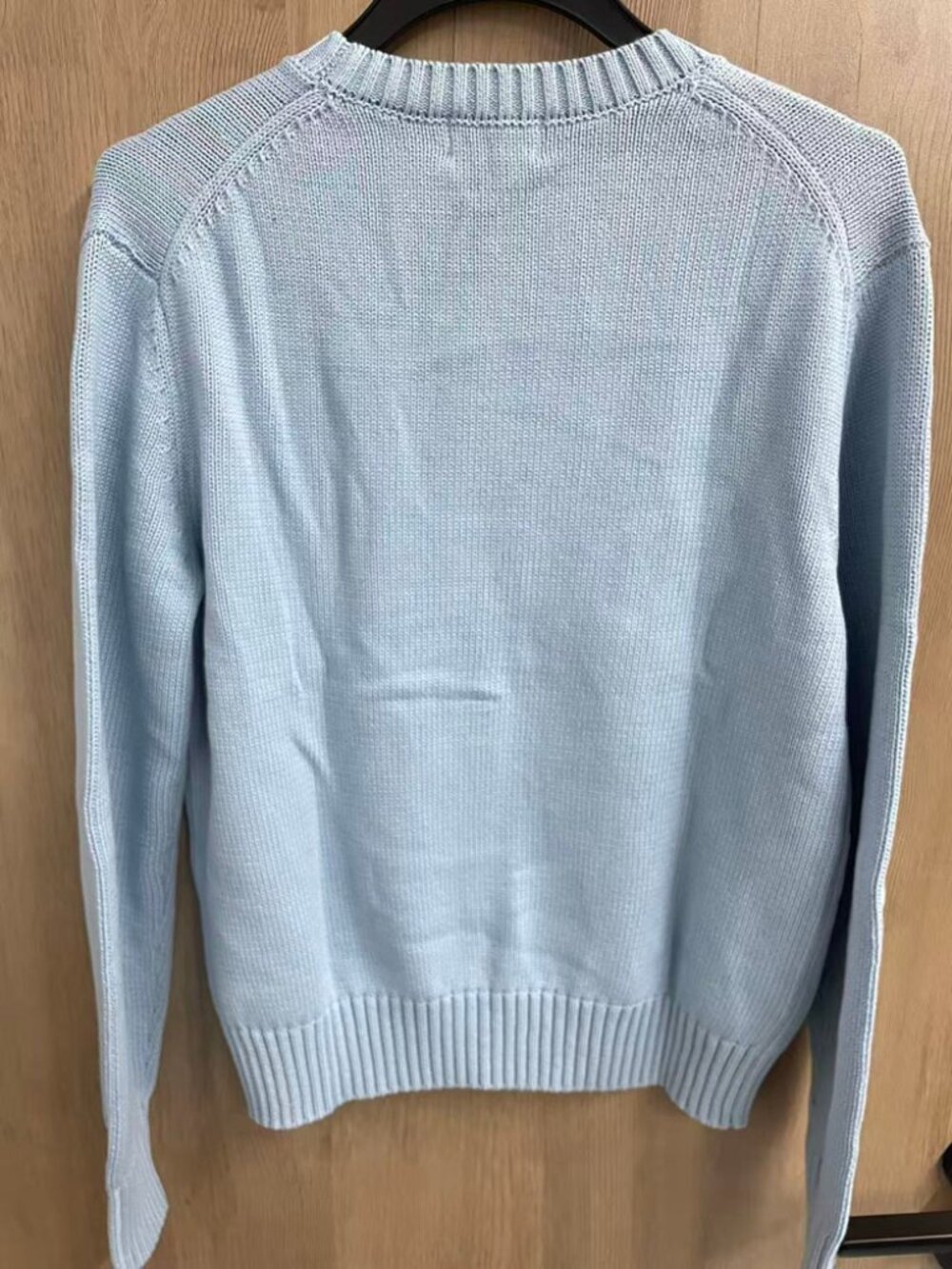 Polo Ralph Lauren Light Blue Casual Polo Bear Crewneck Knit Sweater - Picture 4 of 6